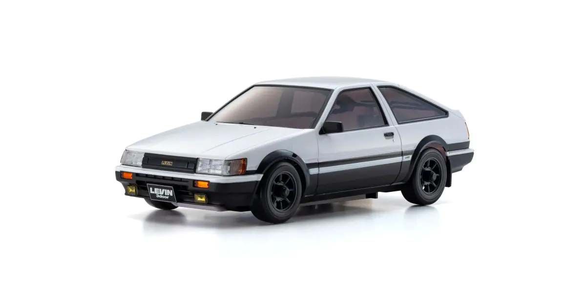 Kyosho Mini-Z AWD Toyota Corolla Levin AE86 White-Black (K.32641WBK)