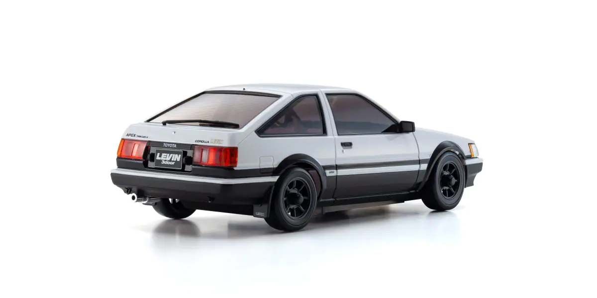 Kyosho Mini-Z AWD Toyota Corolla Levin AE86 White-Black (K.32641WBK)