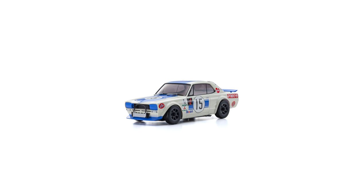 Kyosho Mini-Z AWD Skyline 2000GT-R KPGC10 Racing'72 Blue No15 (K.32643BL)