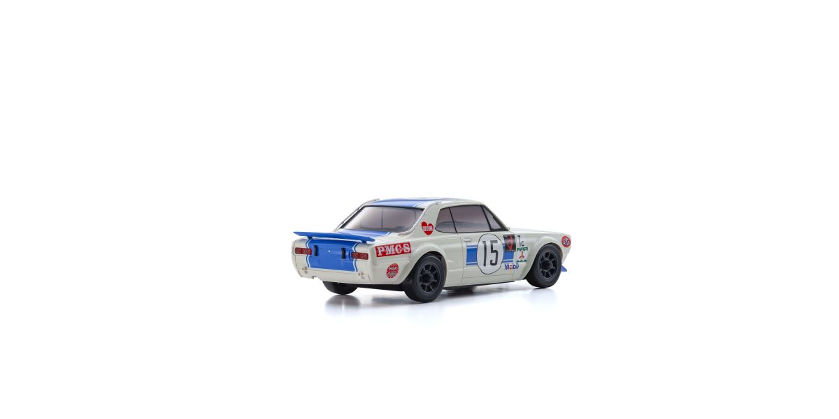 Kyosho Mini-Z AWD Skyline 2000GT-R KPGC10 Racing'72 Blue No15 (K.32643BL)