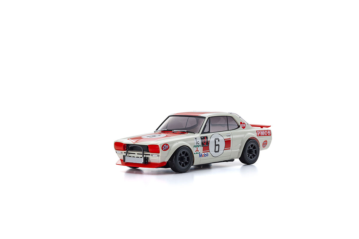 Kyosho Mini-Z AWD Skyline 2000GT-R KPGC10 Racing'72 Red No.6 (K.32643R)