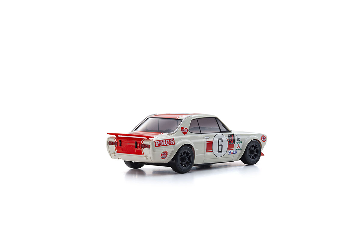 Kyosho Mini-Z AWD Skyline 2000GT-R KPGC10 Racing'72 Red No.6 (K.32643R)