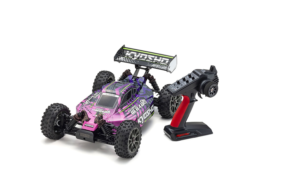 Kyosho Inferno EVO VE 4.0 1:8 RC Brushless EP Readyset T1 Purple (K.34118T1B)