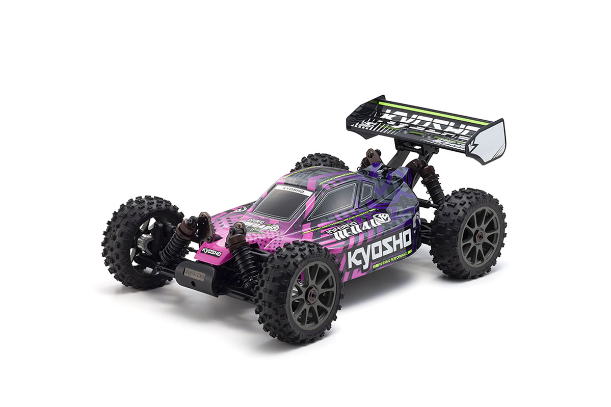 Kyosho Inferno EVO VE 4.0 1:8 RC Brushless EP Readyset T1 Purple (K.34118T1B)