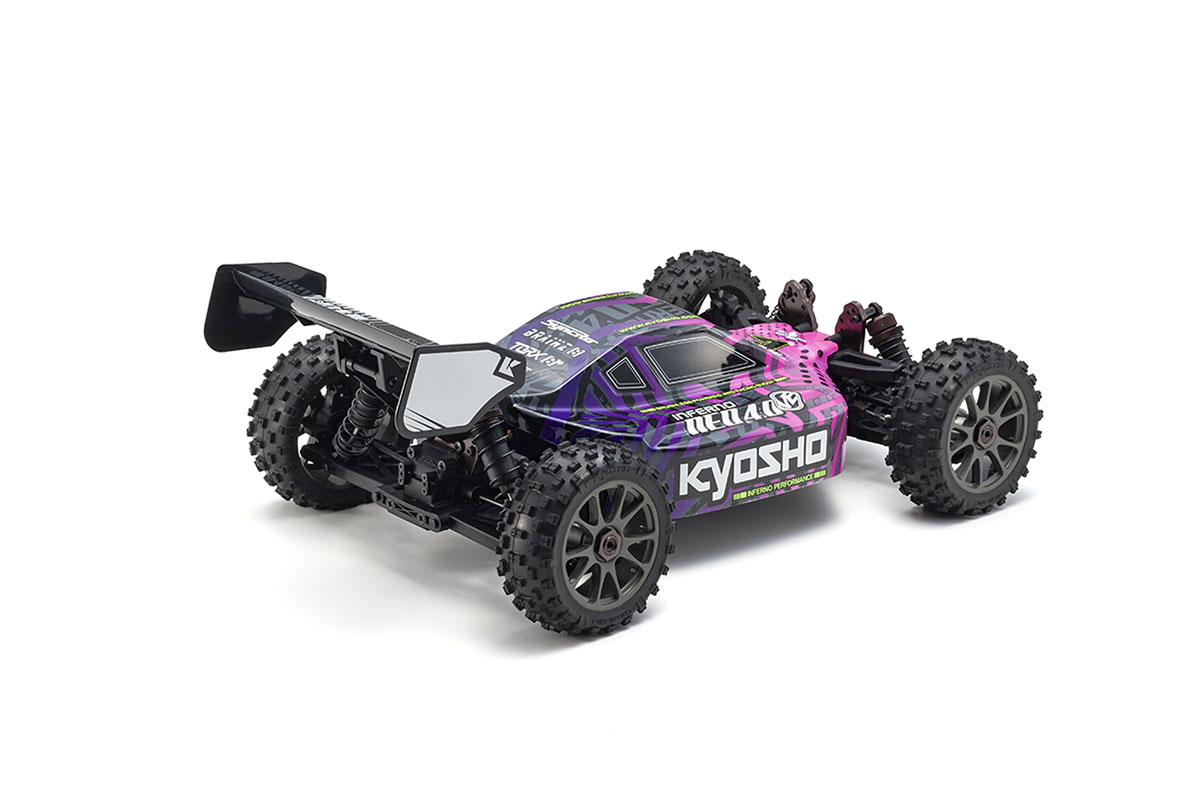 Kyosho Inferno EVO VE 4.0 1:8 RC Brushless EP Readyset T1 Purple (K.34118T1B)
