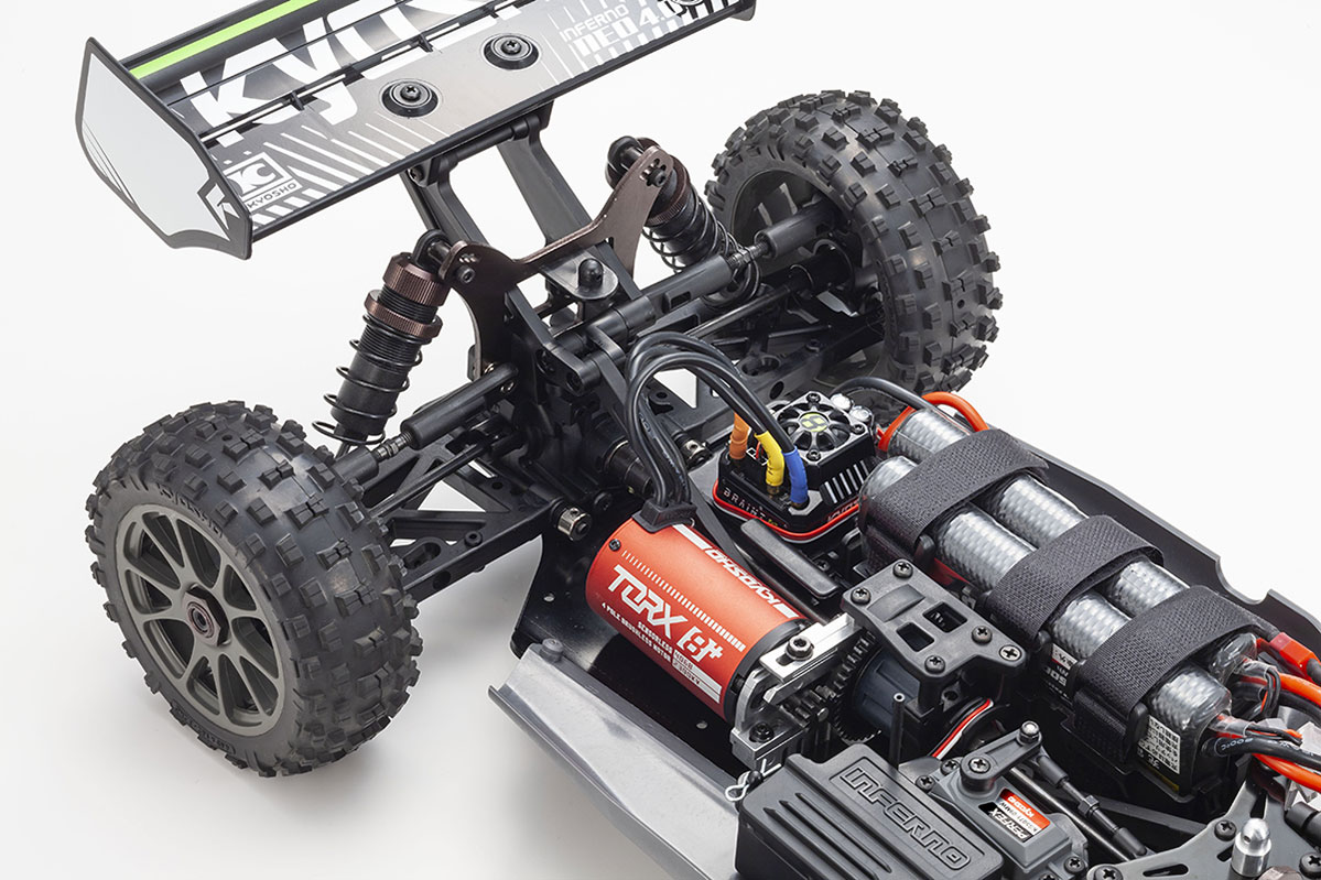 Kyosho Inferno EVO VE 4.0 1:8 RC Brushless EP Readyset T2 White (K.34118T2B)