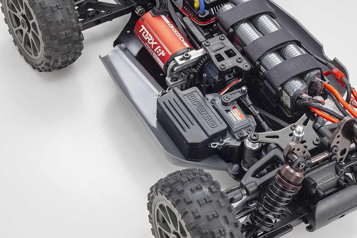 Kyosho Inferno EVO VE 4.0 1:8 RC Brushless EP Readyset T2 White (K.34118T2B)