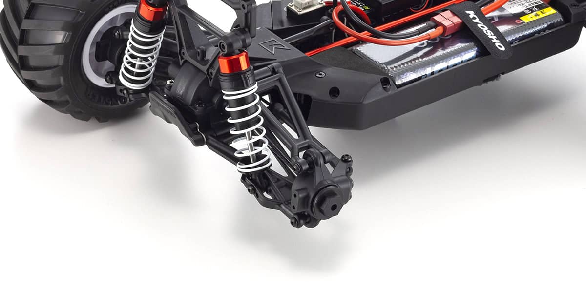 1:10 Kyosho Mad Van VE 4WD Fazer MK2 Readyset - Red (K.34491T1B)