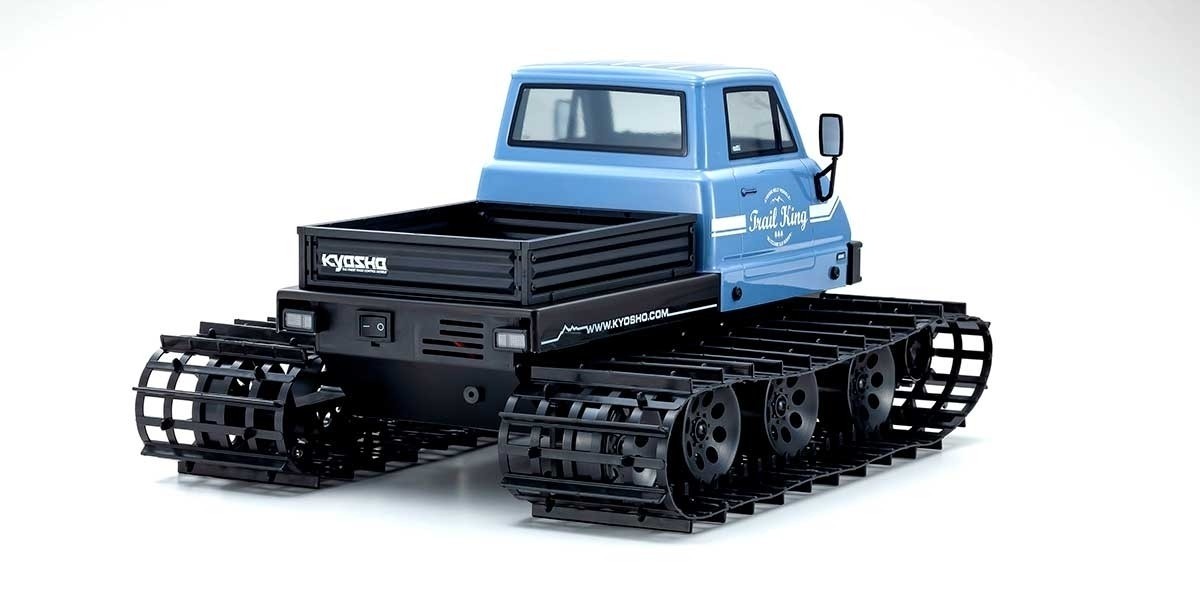 Kyosho Trail King 1:12 Readyset EP Belt Vehicle - T2 Blue (K.34903T2B)