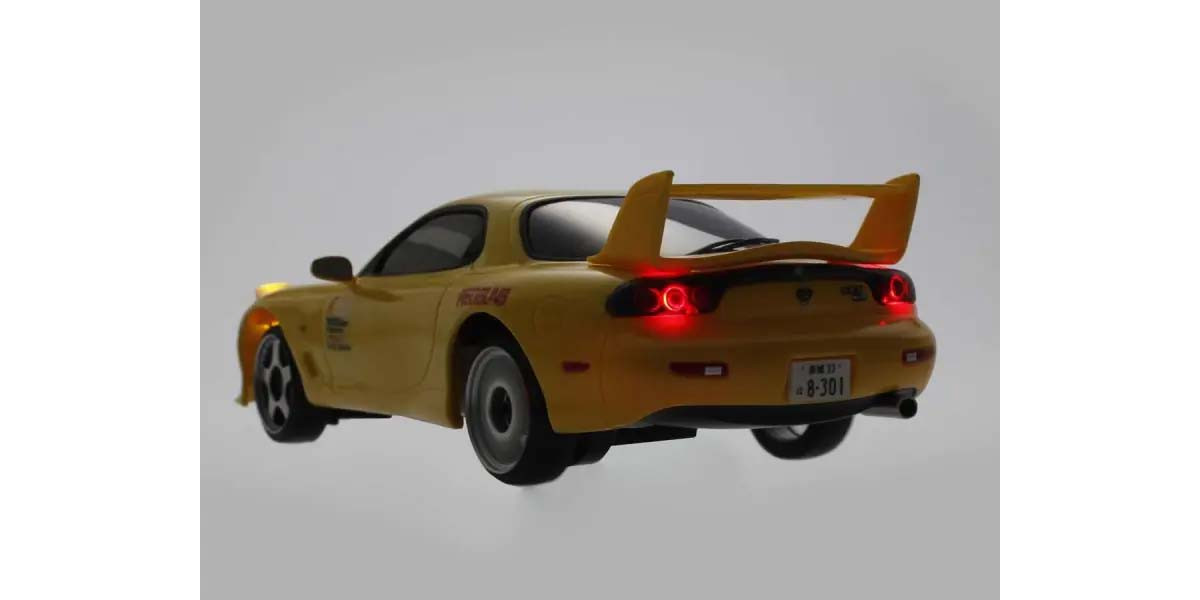 Kyosho First Mini-Z 1:28 Initial-D Mazda RX-7 FD3S Yellow (K.66603A)