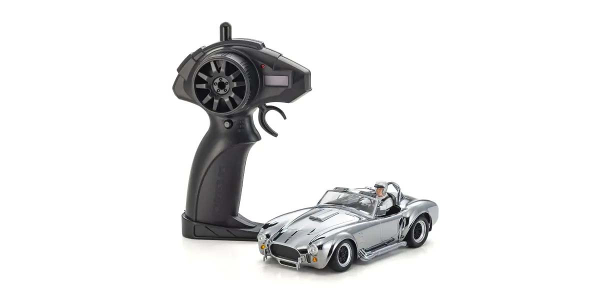 Kyosho First Mini-Z 1:28 Shelby Cobra 427 S/C Chrome (K.66610C)