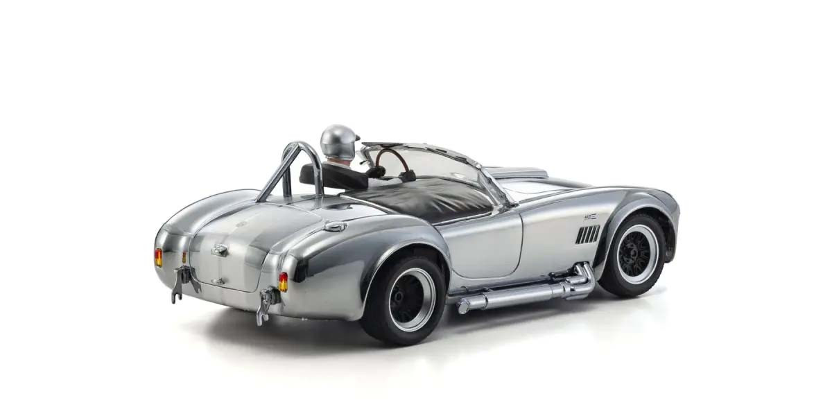 Kyosho First Mini-Z 1:28 Shelby Cobra 427 S/C Chrome (K.66610C)