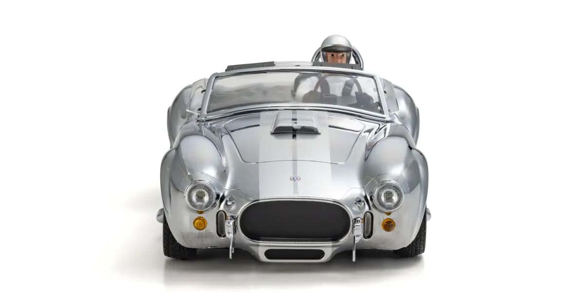 Kyosho First Mini-Z 1:28 Shelby Cobra 427 S/C Chrome (K.66610C)