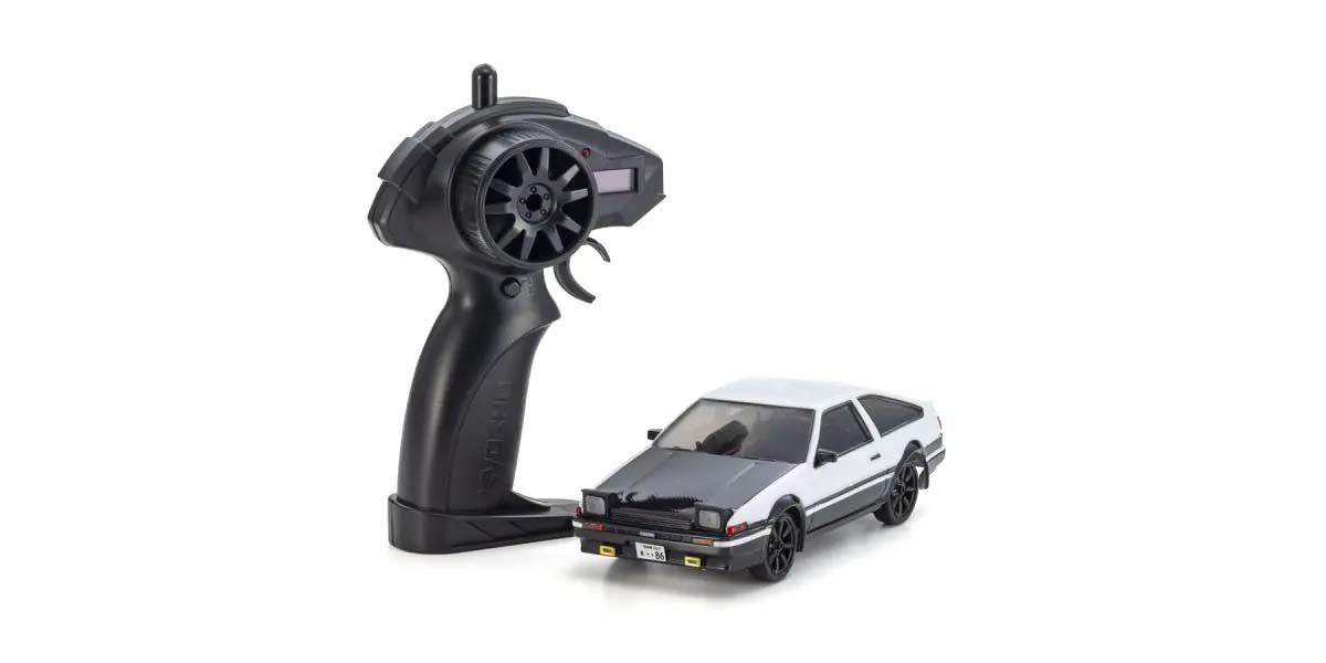 Kyosho First Mini-Z 1:28 Toyota Sprinter Trueno AE86 WH/BK (K.66612A)