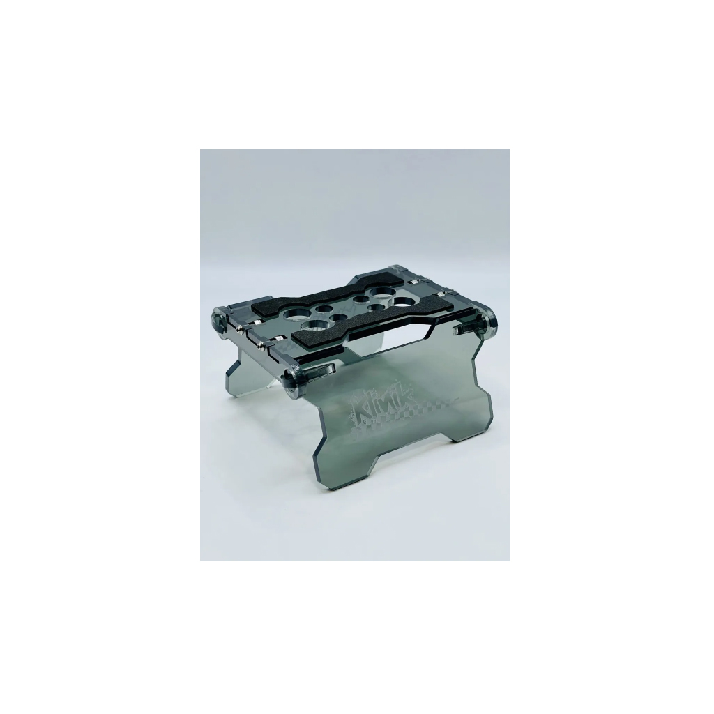 Klinik RC Folding RC Car Stand 1/8th - 1/10th - Grey (KLN-RC-FLD-RC-TRN-SM)