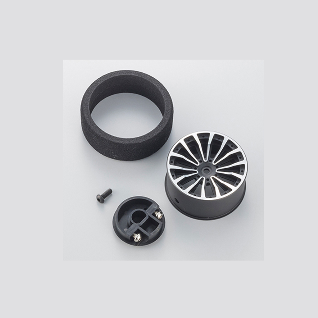 KO PROPO Aluminium Steering Wheel 2 - Black (KO10568)