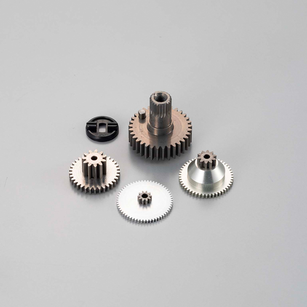 KO PROPO SUS &amp; Aluminium Gear set - RSx4S - Power H.C. (KO35568)
