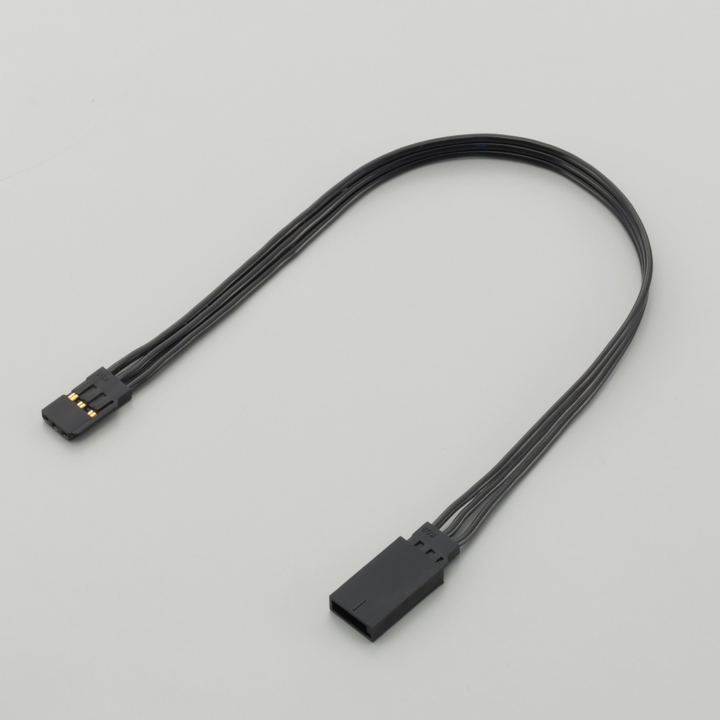 KO PROPO Extension Wire Black - High Current 200mm (KO36520)