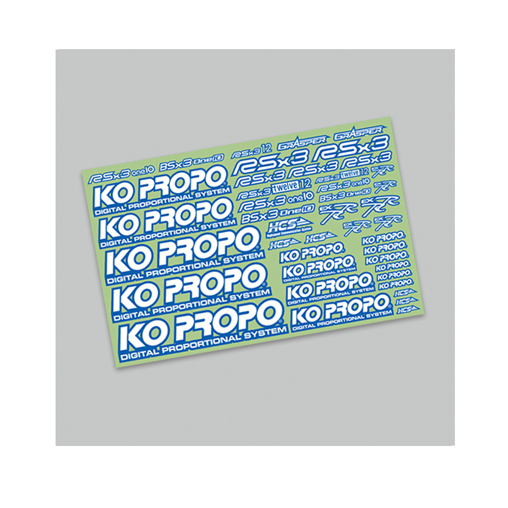 KO PROPO Decal Blue (KO79069)