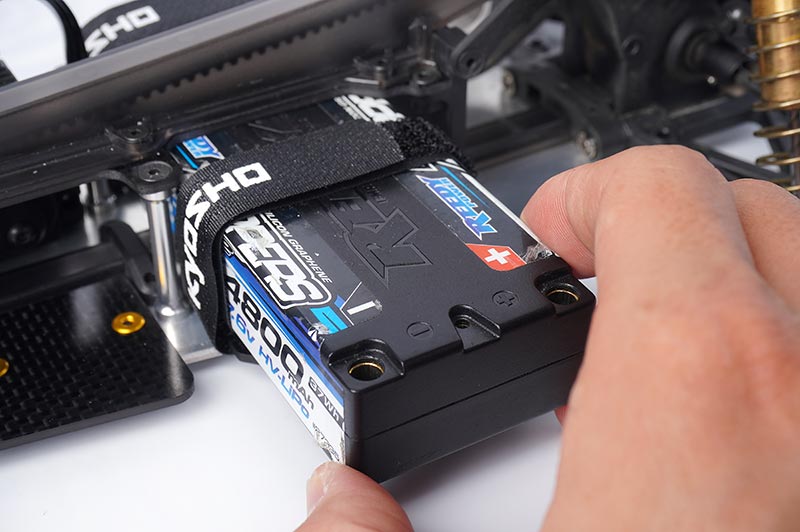 Koswork Koswork 2.0mm Shorty Battery Mount Set for Kyosho Optima Mid (KOS04323)