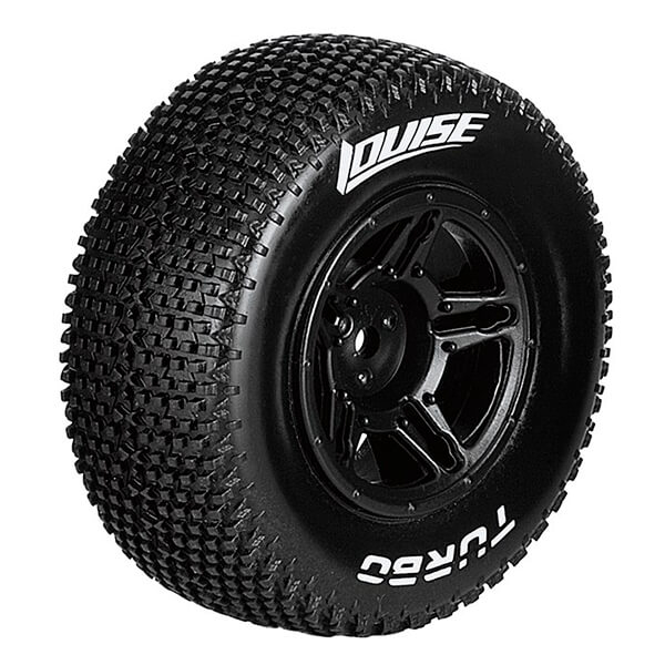 Louise RC SC-Turbo 1:10 Rr Soft Slash Rr , Slash 4x4 F/R Black (L-T3147SBTR)