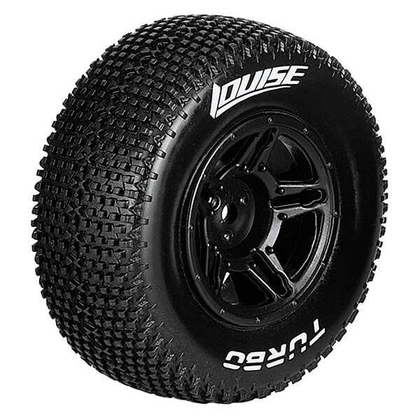 Louise RC SC-Turbo 1:10 Rr Super Soft Slash Rr , Slash 4x4 Black (L-T3147VBTR)