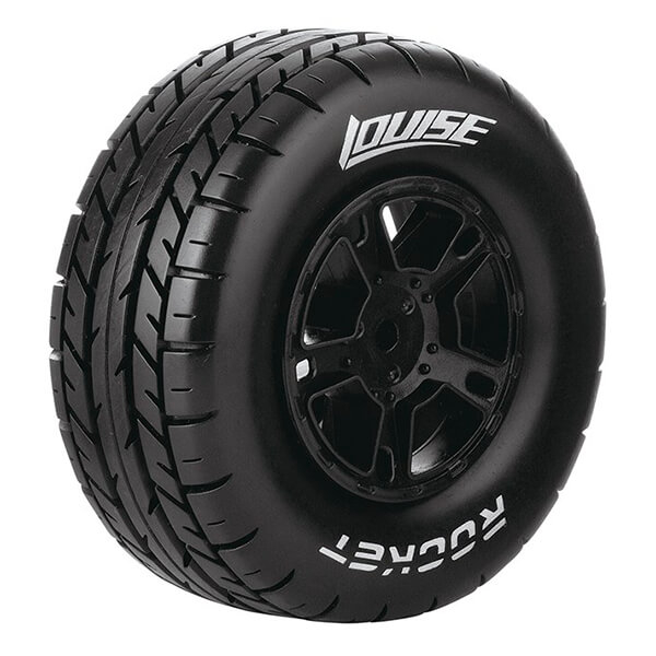 Louise RC SC-Rocket 1:10 Rr Soft Slash Rr , Slash 4x4 F/R Black (L-T3154SBTR)