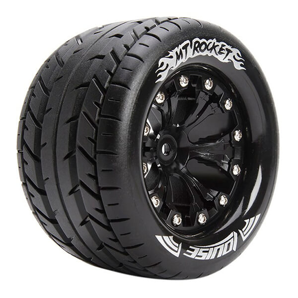 Louise RC MT-Rocket 1:10 Soft 0 Offset Black EP Stampede 2 (L-T3201SB)