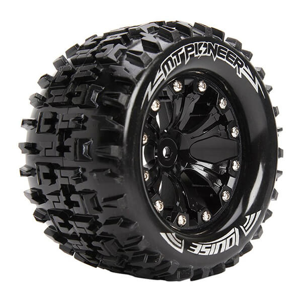 Louise RC MT-Pioneer 1:10 Soft Bearing Black GP Jato 2wd Fr (L-T3202SBB)