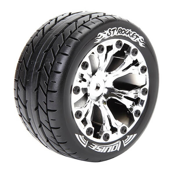 Louise RC ST-Rocket 1:10 Soft 1/2 Offset Chrome (L-T3208SCH)