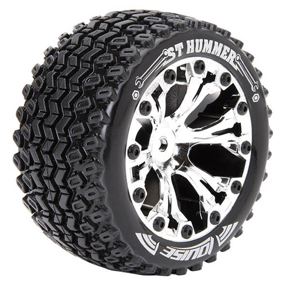 Louise RC ST-Hummer 1:10 Soft Bearing Chrome GP Jato 2wd Fr (L-T3209SCB)