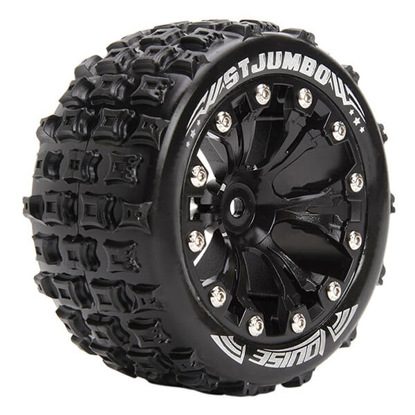 Louise RC ST-Jumbo 1:10 Soft 0 Offset Black EP Stampede 2wd (L-T3210SB)