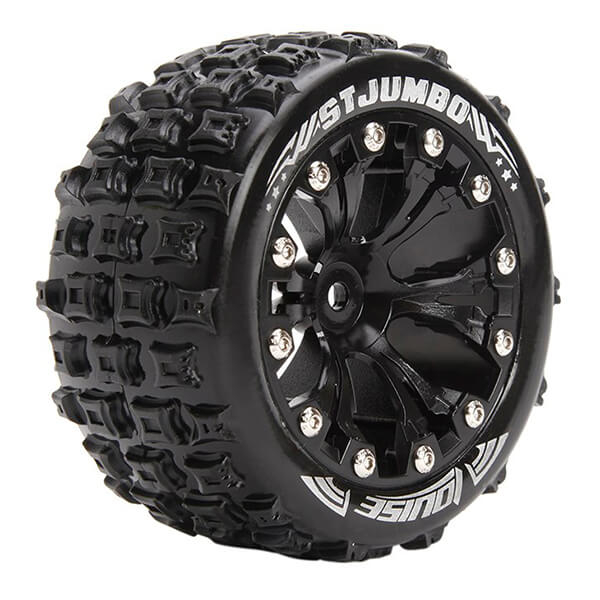 Louise RC ST-Jumbo 1:10 Soft 1/2 Offset Black GP Jato 2wd R (L-T3210SBH)
