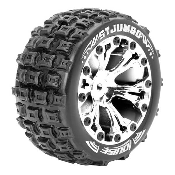 Louise RC ST-Jumbo 1:10 Soft Bearing Chrome GP Jato 2wd Fr (L-T3210SCB)