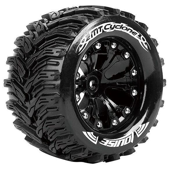 Louise RC MT-Cyclone 1:10 Soft 1/2 Offset Black GP Jato 2wd (L-T3226SBH)