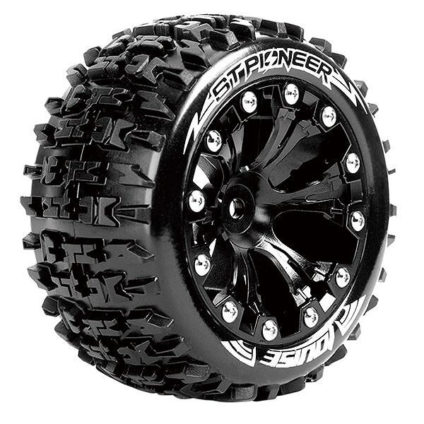 Louise RC ST-Pioneer 1:10 Soft 0 Offset Black EP Stampede (L-T3227SB)