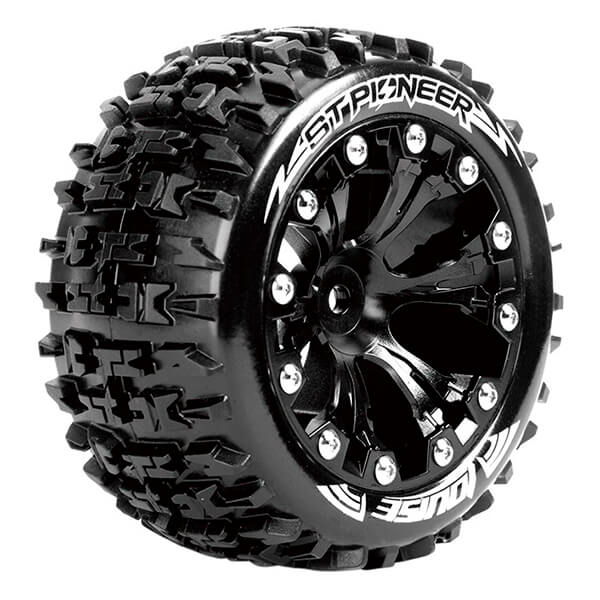 Louise RC ST-Pioneer 1:10 Soft Bearing Black GP Jato 2wd F (L-T3227SBB)