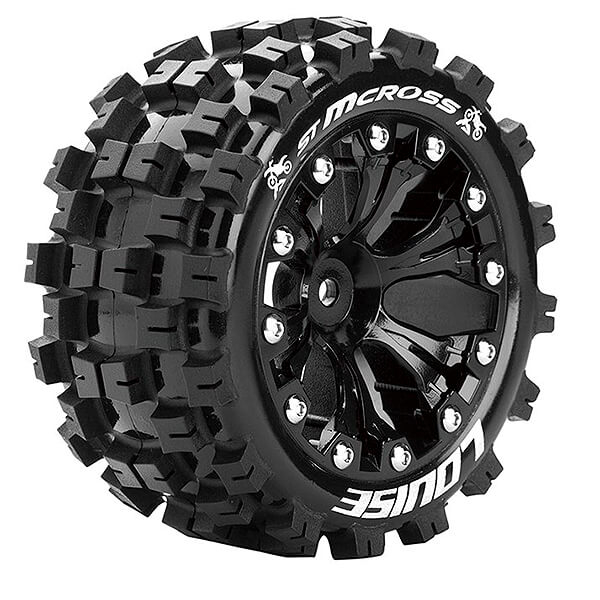 Louise RC ST-MCRoss 1:10 Soft Bearing Black GP Jato 2wd Fr (L-T3272SBB)