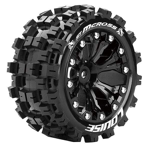 Louise RC ST-MCRoss 1:10 Soft 1/2 Offset Black GP Jato 2wd (L-T3272SBH)