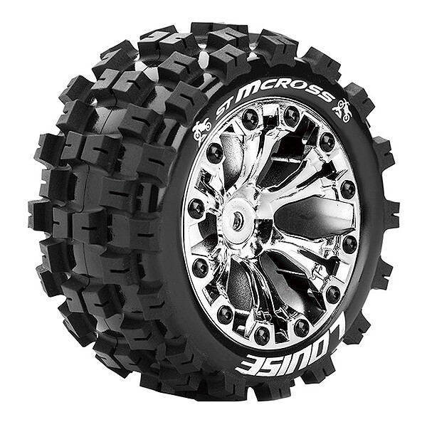 Louise RC ST-MCRoss 1:10 Soft 0 Offset Chrome EP Stampede 2 (L-T3272SC)
