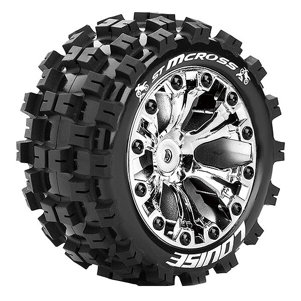 Louise RC ST-MCRoss 1:10 Soft Bearing Chrome GP Jato 2wd Fr (L-T3272SCB)