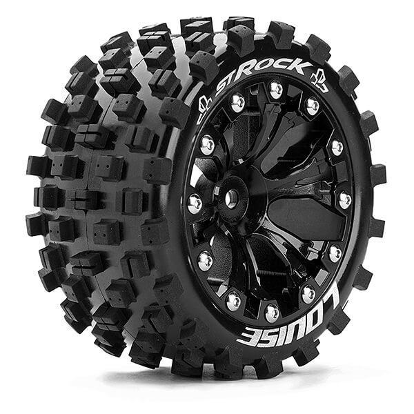 Louise RC ST-Rock 1:10 Soft 0 Offset Black EP Stampede 2wd (L-T3273SB)