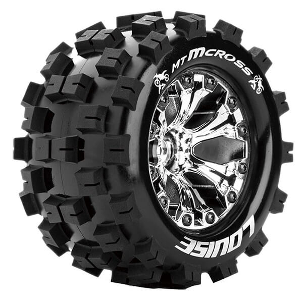 Louise RC MT-MCRoss 1:10 Soft 0 Offset Chrome EP Stampede 2 (L-T3274SC)