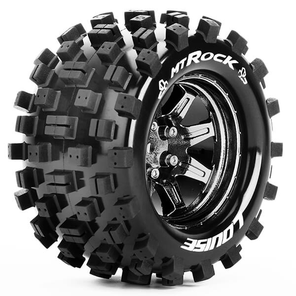 Louise RC MT-Rock 1:10 Soft H Ex 14mm Black Chrome Arrma Granite (L-T3275SBCM)