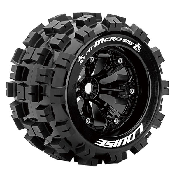 Louise RC MT-MCRoss 1:8 Sport 0 Offset Black EP E-Maxx Fr (L-T3276B)