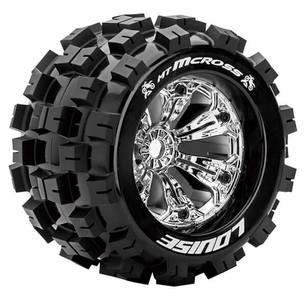 Louise RC MT-MCRoss 1:8 Sport 0 Offset Chrome EP E-Maxx Fr (L-T3276C)