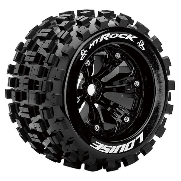 Louise RC MT-Rock 1:8 Sport 0 Offset Black EP E-Maxx Fr &amp; (L-T3277B)