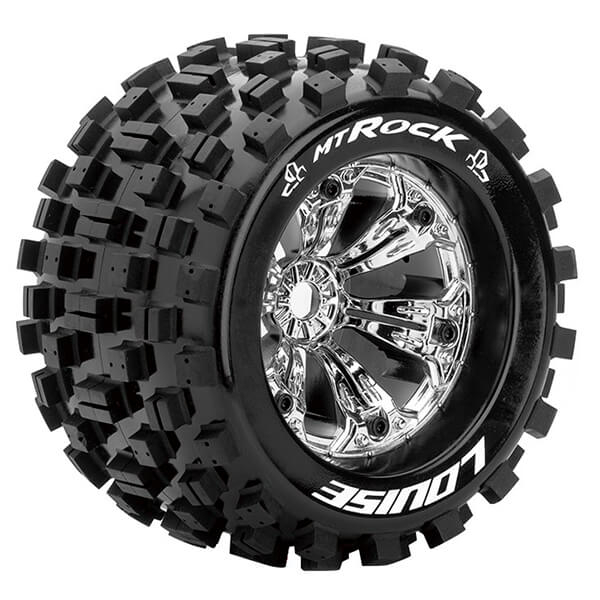 Louise RC MT-Rock 1:8 Sport 0 Offset Chrome EP E-Maxx Fr &amp; (L-T3277C)