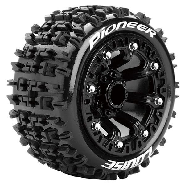 Louise RC ST-Pioneer 1:16 Soft Black Trx 1:16 E-Revo Fr &amp; (L-T3278SB)