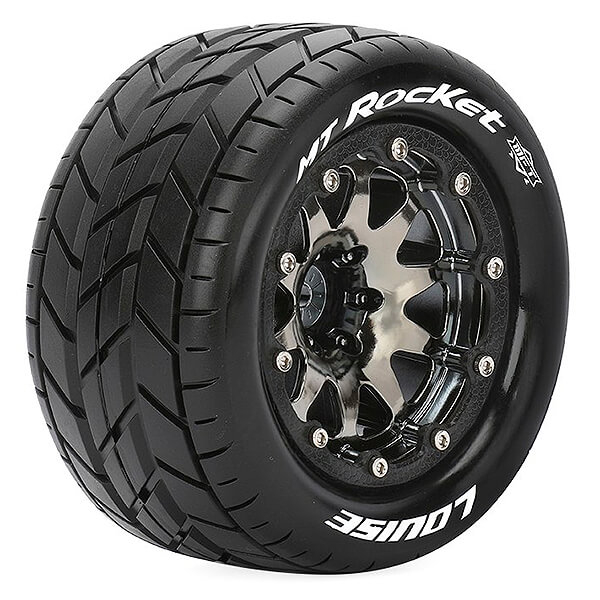 Louise RC MT-Rocket 1:10 Soft Hex 14mm Black Arrma Granite (L-T3307SBM)
